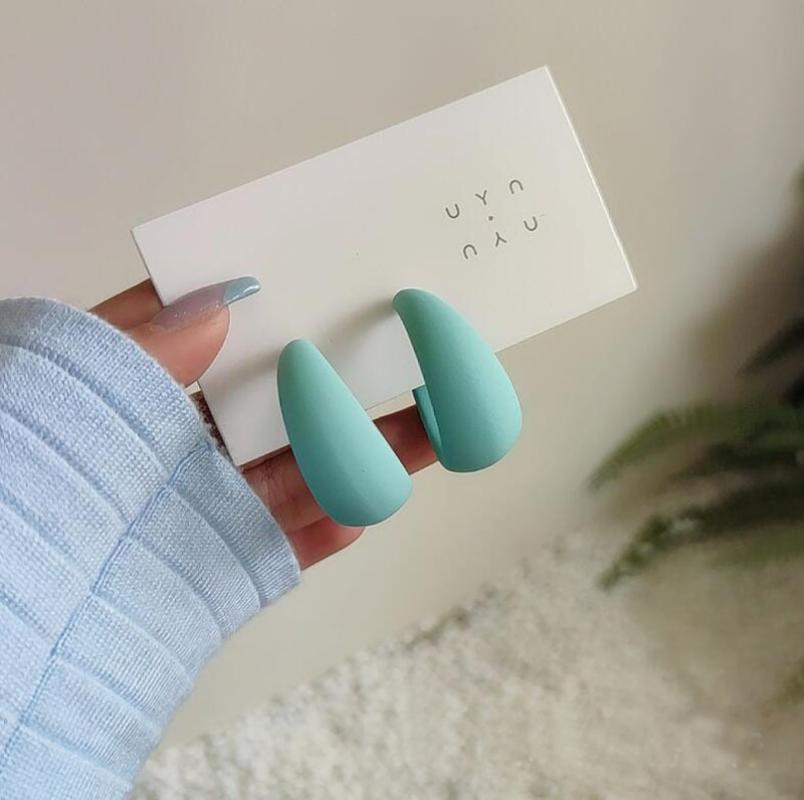 12:Frosted texture-lake blue