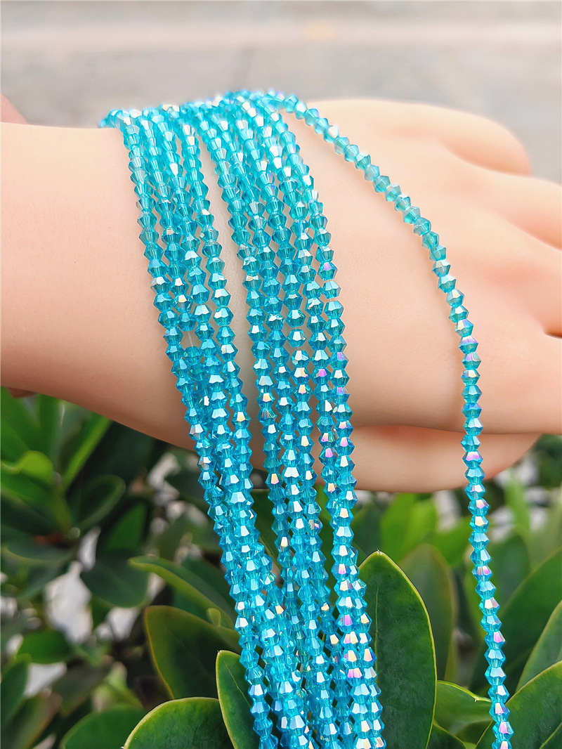 Lake blue AB color 2.2mm/150pcs/strand
