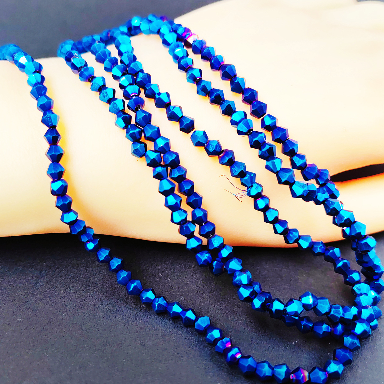 Blue light (electroplating) 2.2mm/150pcs/strand