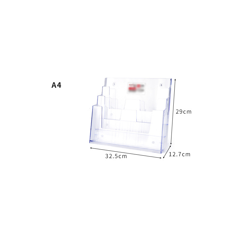 A4 horizontal 3 layers (with 6 32mm separators)