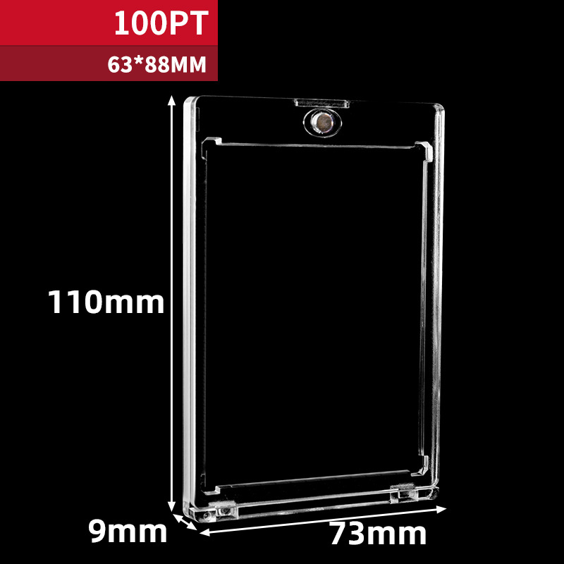 T-1674 transparent white 100pt anti-uv (gold magnet, blank no paper jam)