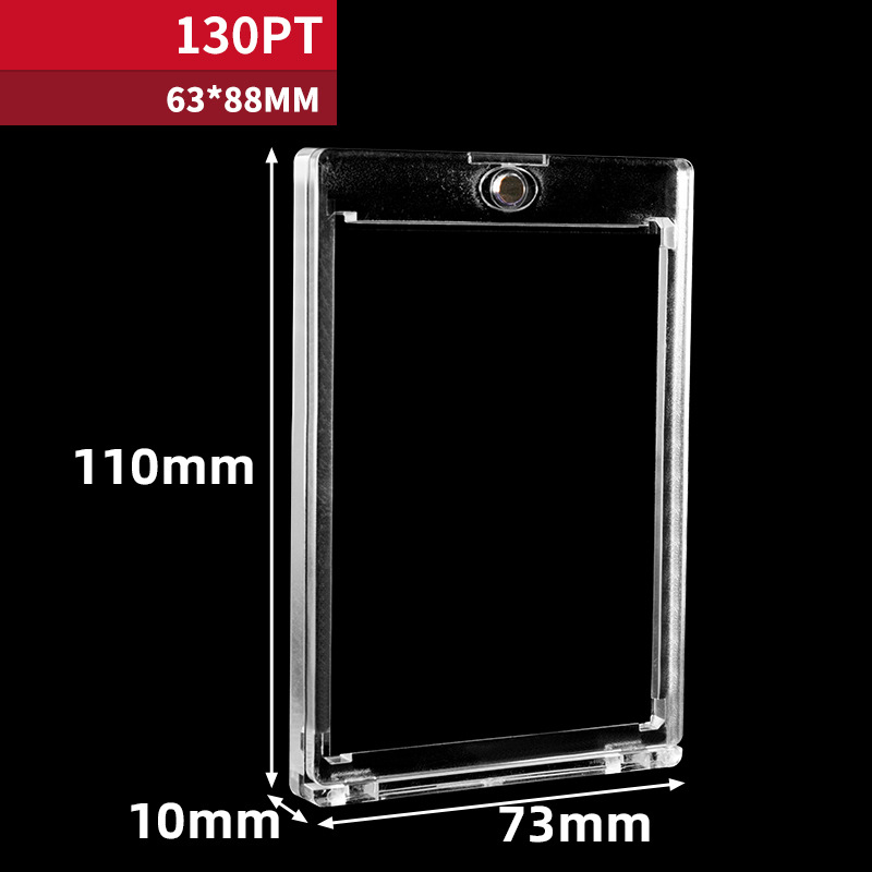 T-1675 transparent white 130pt anti-uv (gold magnet, blank no paper jam)