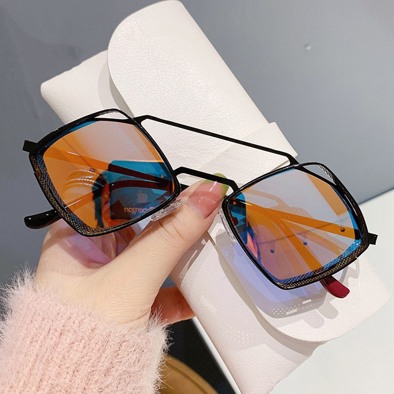 Black frame orange mercury tablet