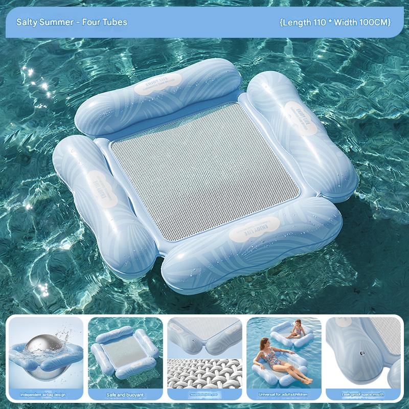 1 Pack Four Sides-Salt-Salt Summer Floating Raft