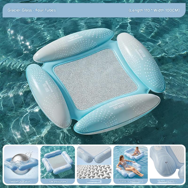 1 Pack Four Sides-Glacier Glass Floating Panel 110*100cm