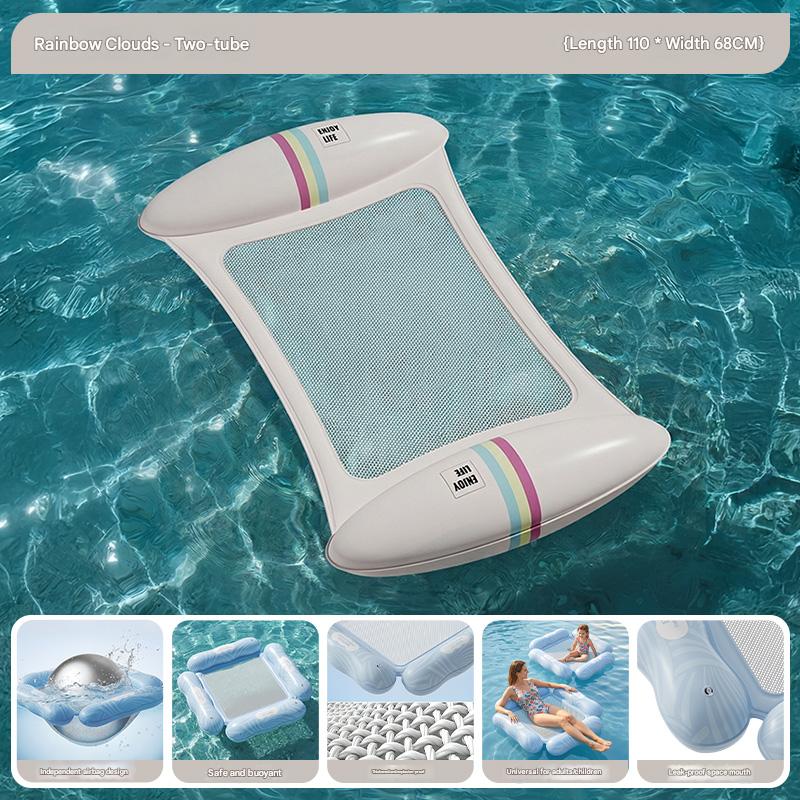 1 Pack Two Sides-Rainbow Cloud Floating Panel 110 x 68 cm