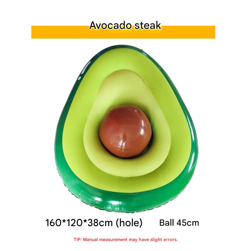 [avocado floating pe bag] 12 pieces/box