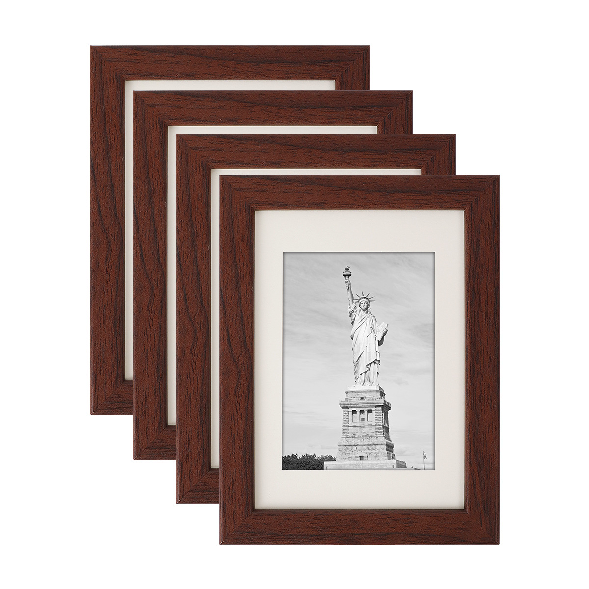 Walnut color (with cardboard)