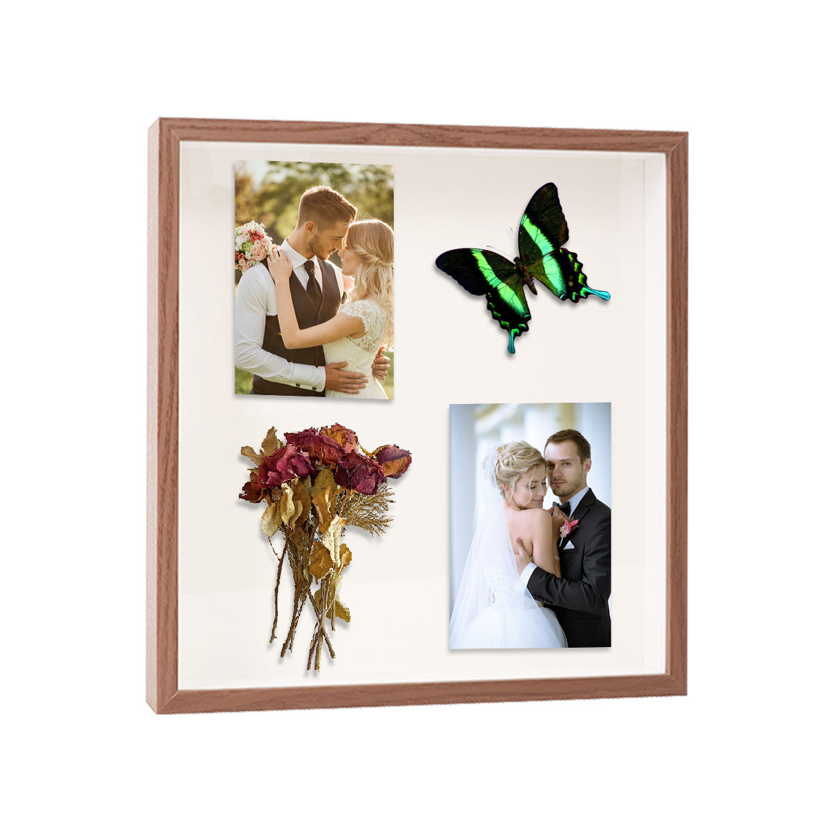 Walnut color--3cm hollow