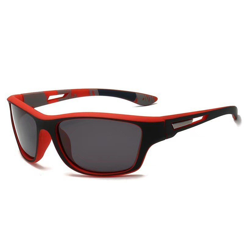 Black and Red Frame-Black and Grey [Unpolarized]]