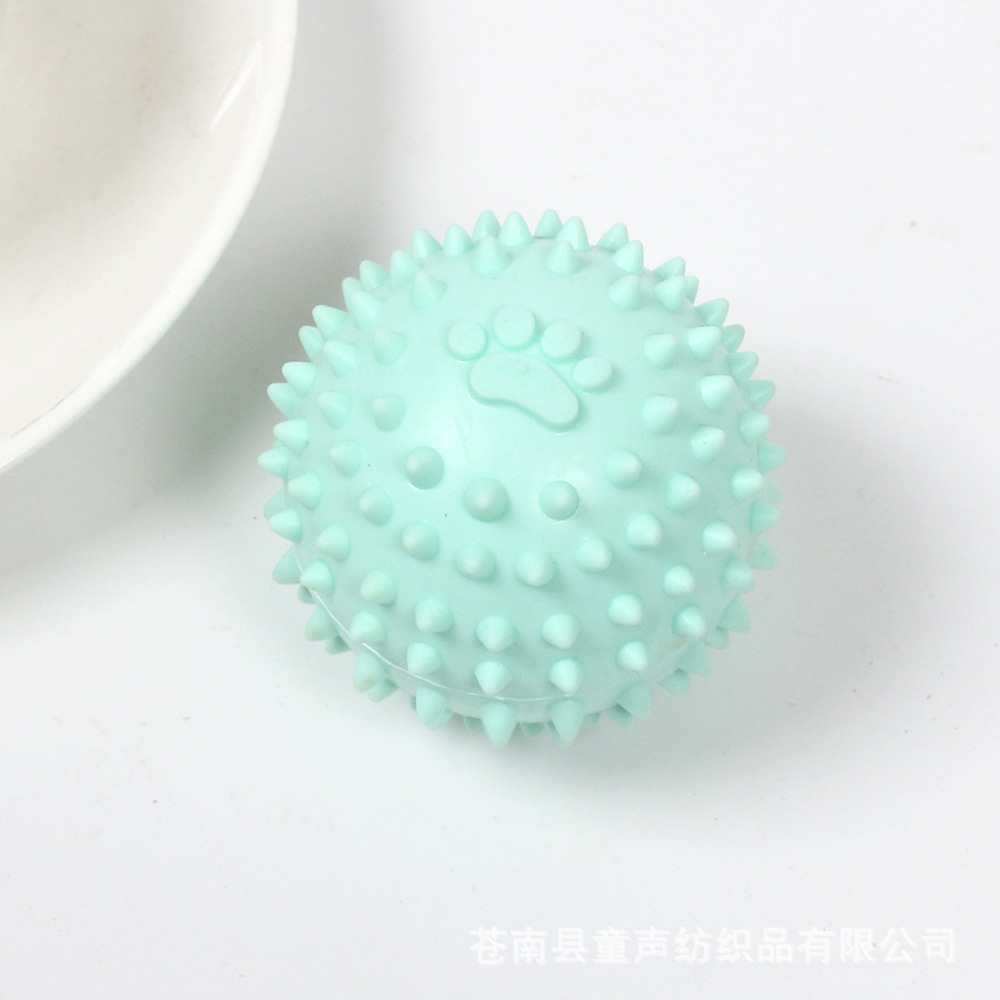 Sound ball with claw printing 6cm40g green