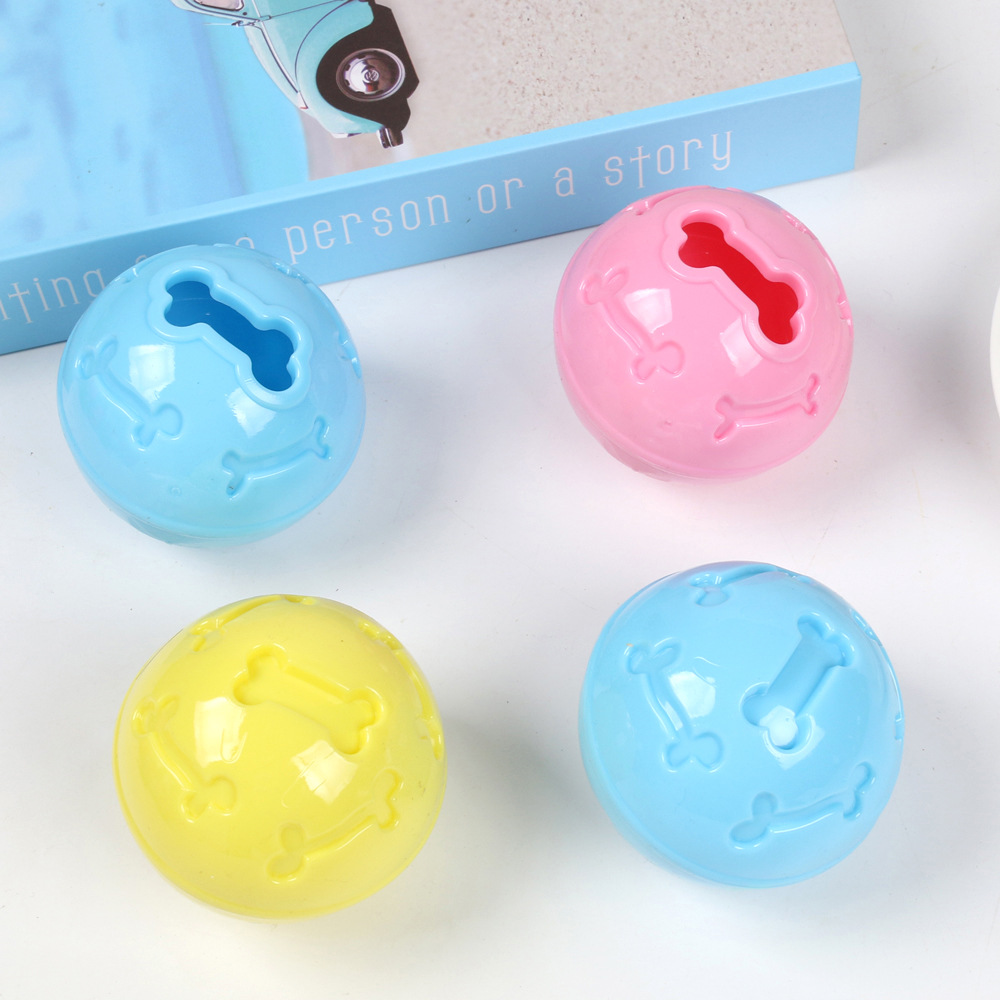 Leak empty footprint ball (color random) 50g6.5cm