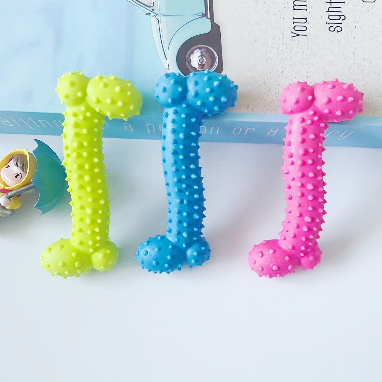 Small thorn bone 11*4cm36g (random color)