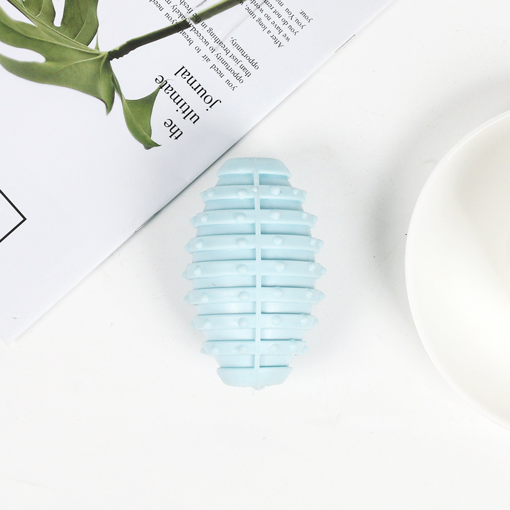 Rugby ball with bell 10cm 80g blue