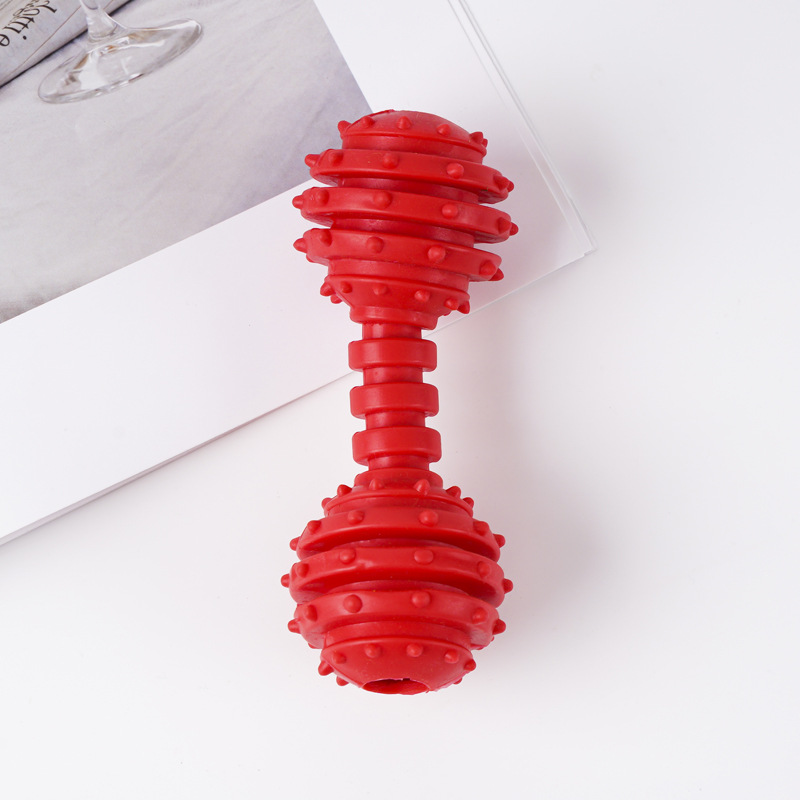 Tpr dumbbell 65g12cm red