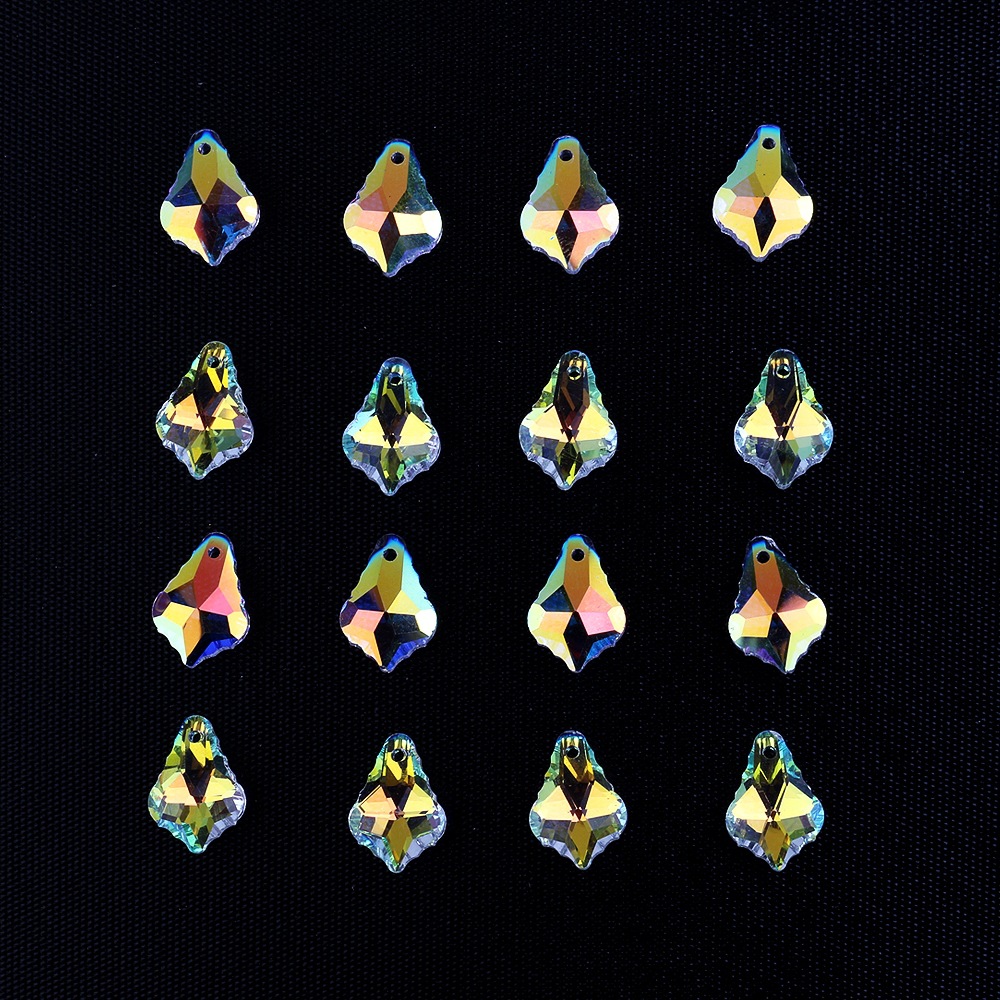 2:rainbow colors AB 11*16mm