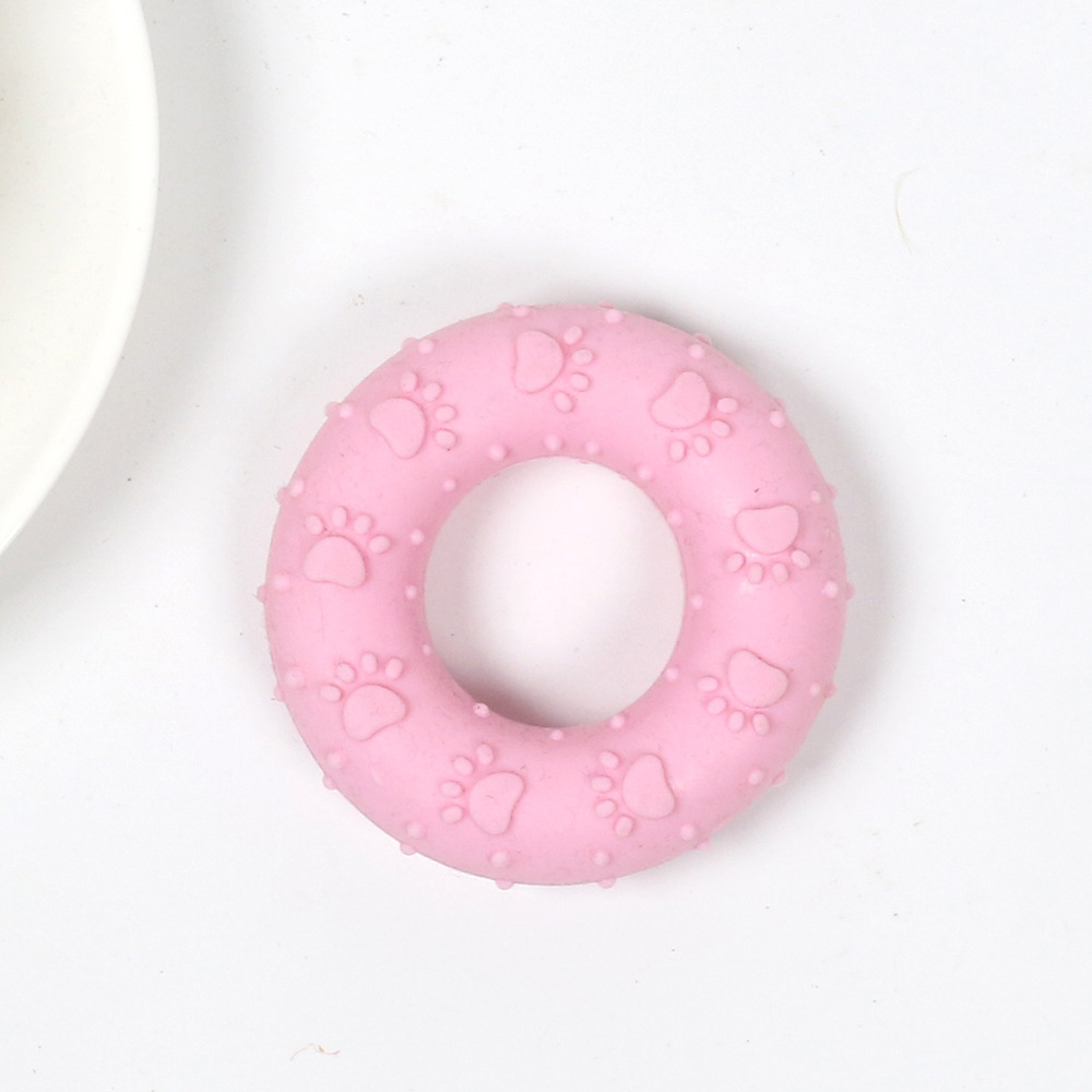 Footprint circle pink 55g7cm including opp bag
