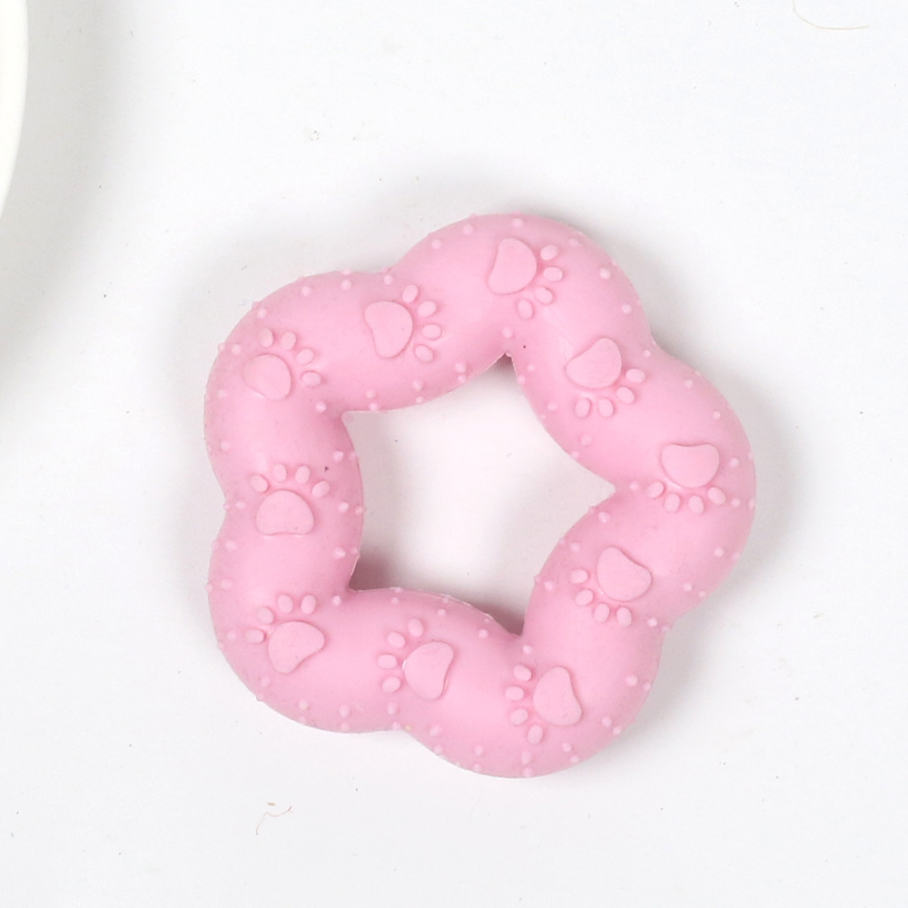 Footprint five-pointed star pink 55g7.5cm including opp bag