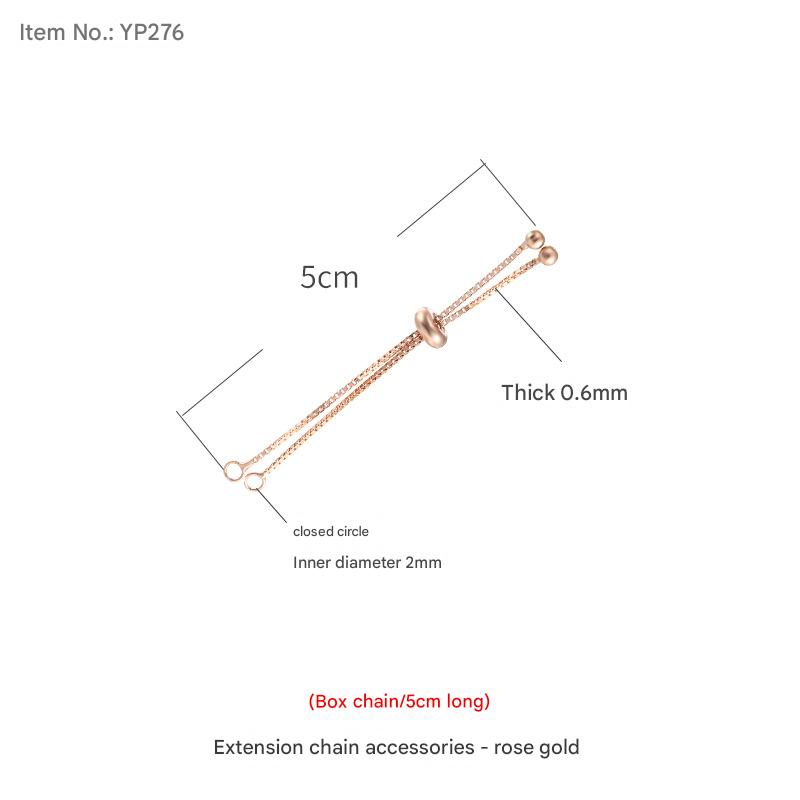 YP276-Rose Gold 5 chain