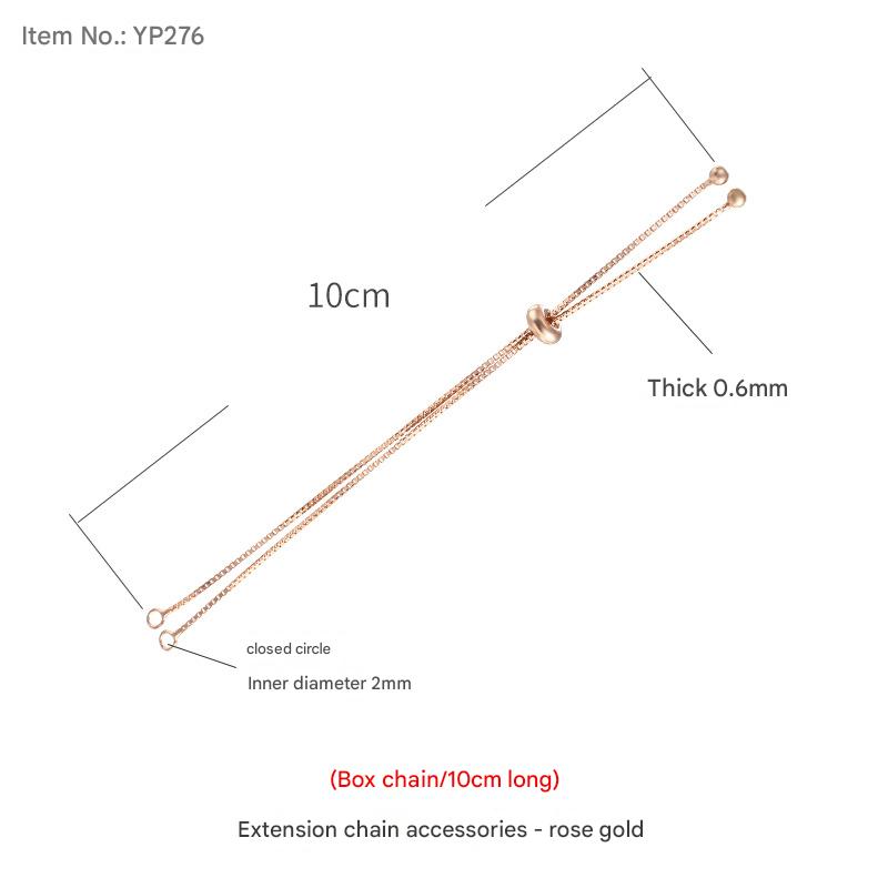 YP276-Rose Gold 10 chain