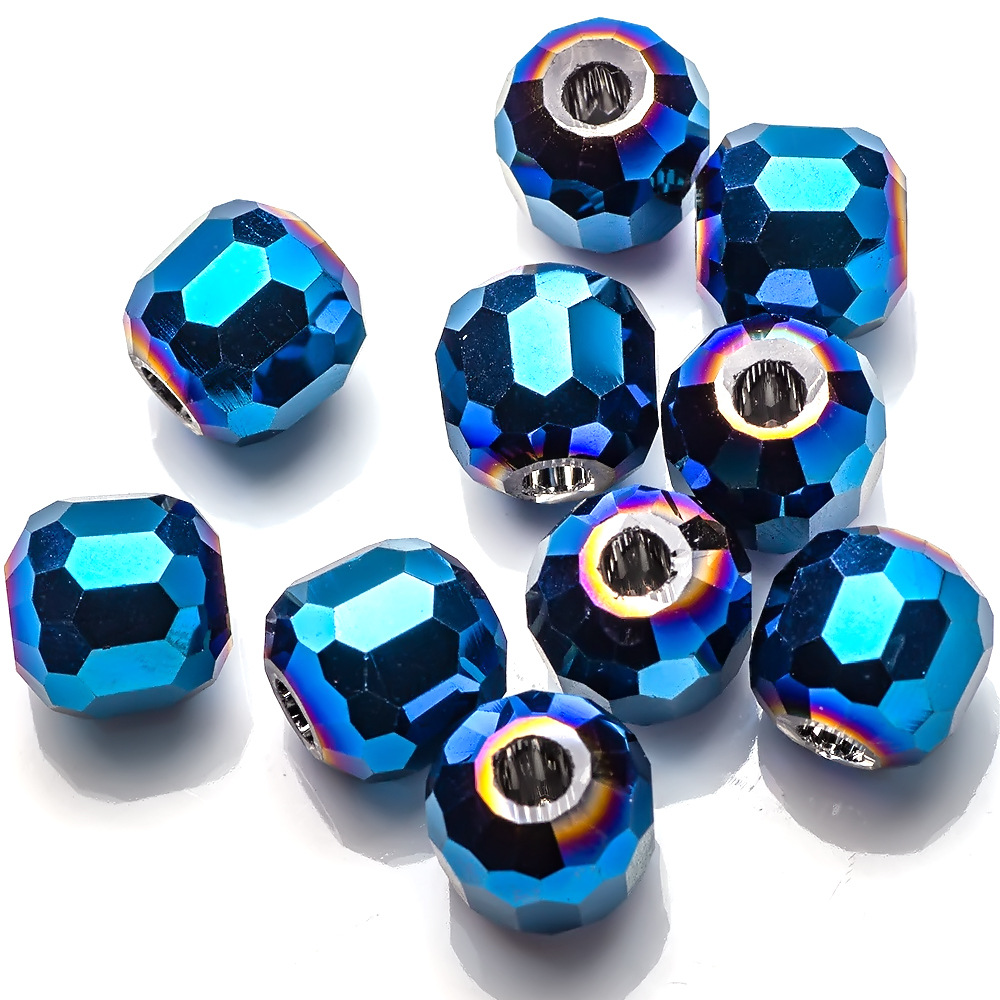 blue plated 10mm/30pcs