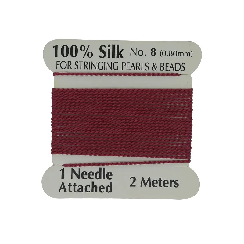 3:8# 0.8mm maroon