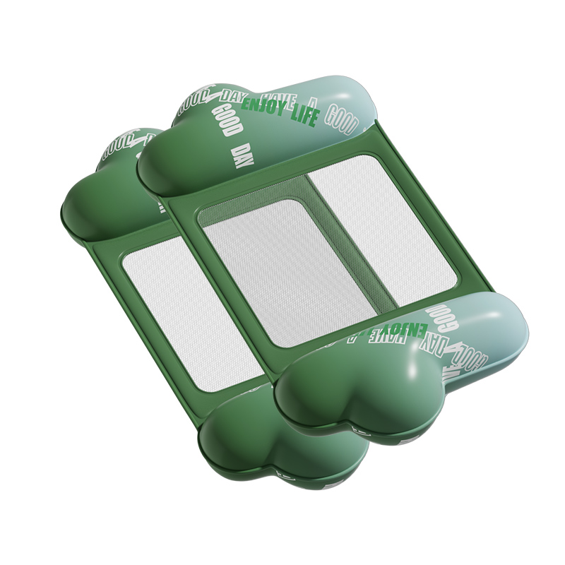 2 Packs Two Sides-Green Grape Milk Green Floating Shelf 125*68cm