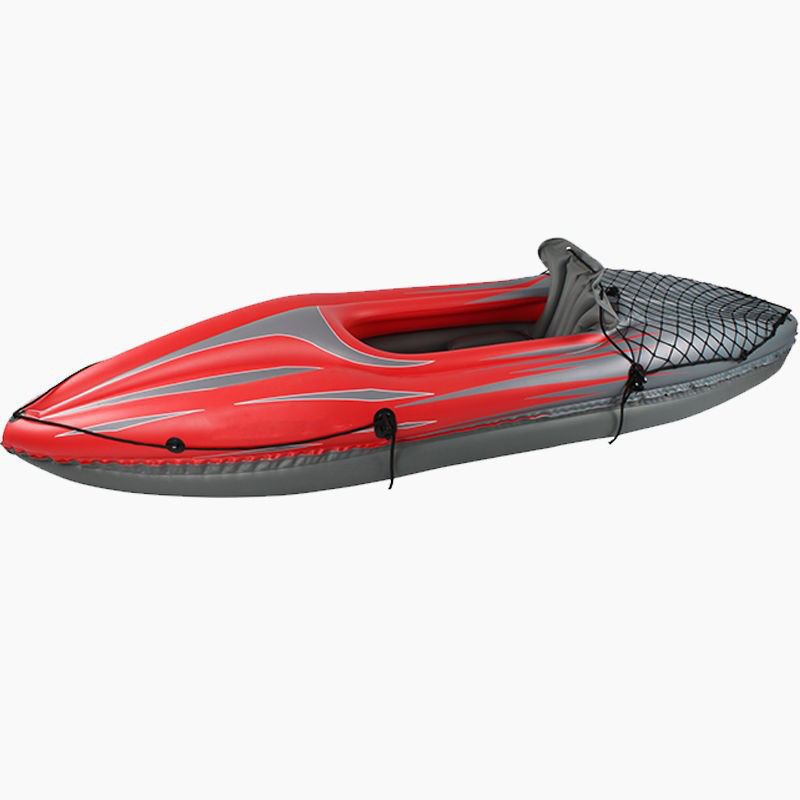 Ocher red single kayak