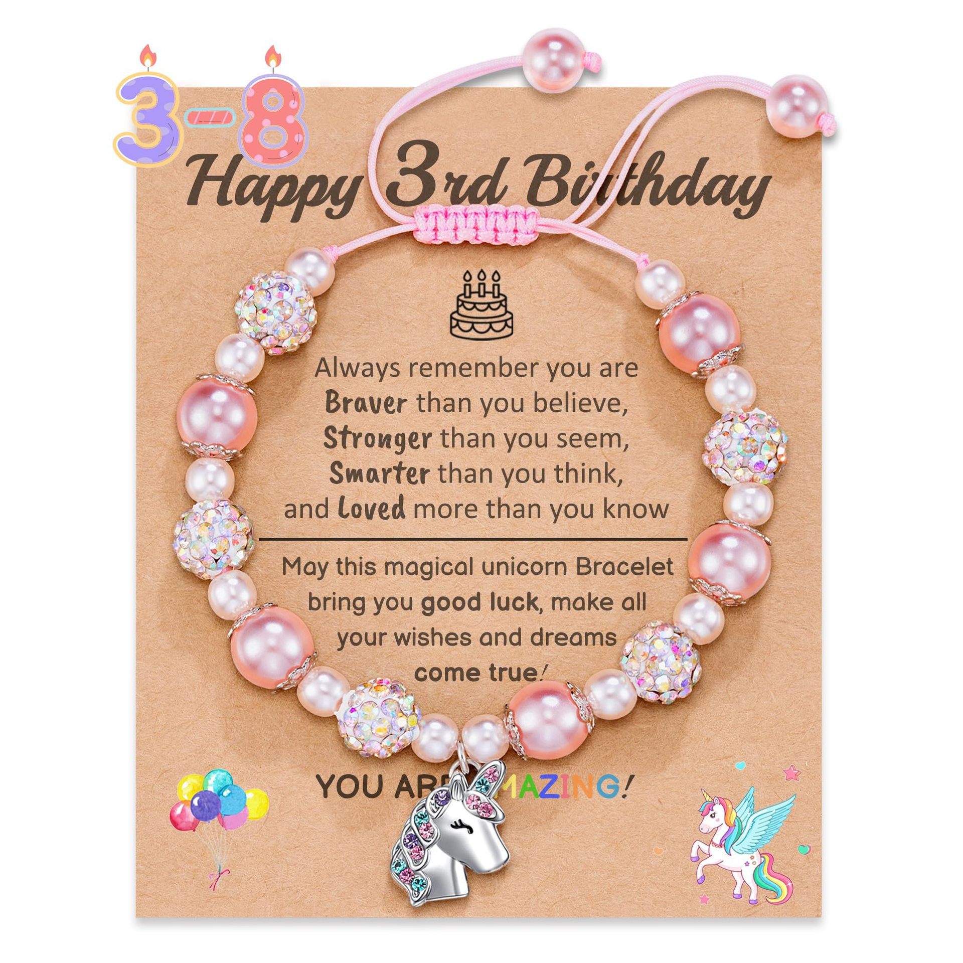 1:Happy 3rd birthday birthday card