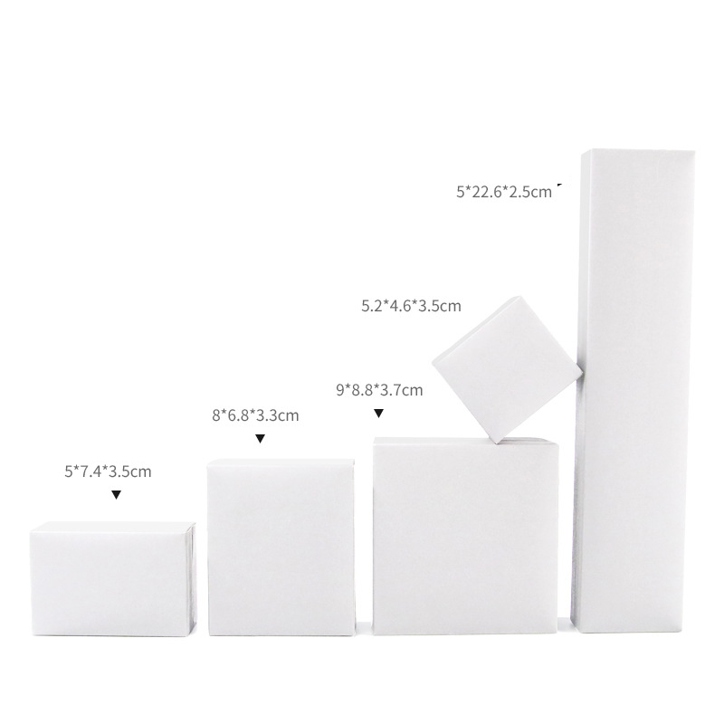 white couple ring box 5*7.4*3.5cm