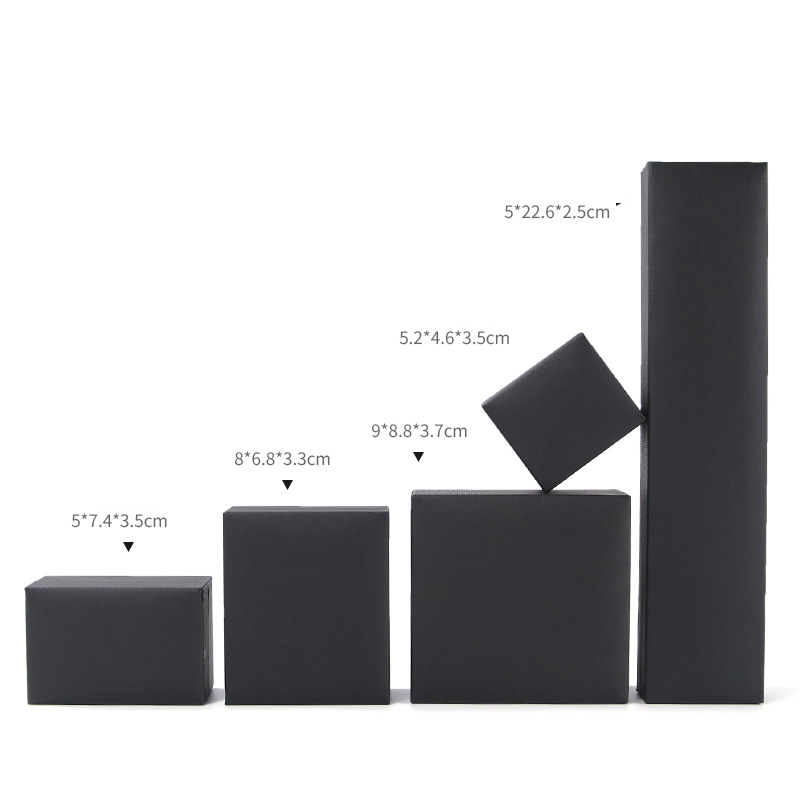 black couple ring box 5*7.4*3.5cm