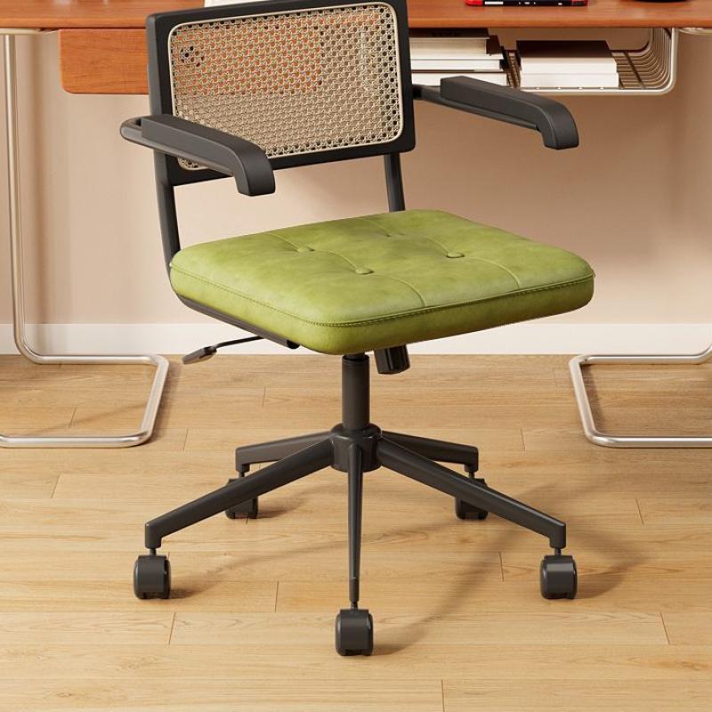 black backrest   green soft table mat   black legs