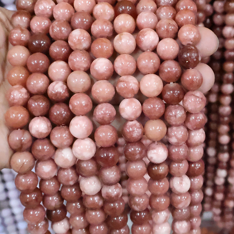 Strawberry stone 12mm/32pcs