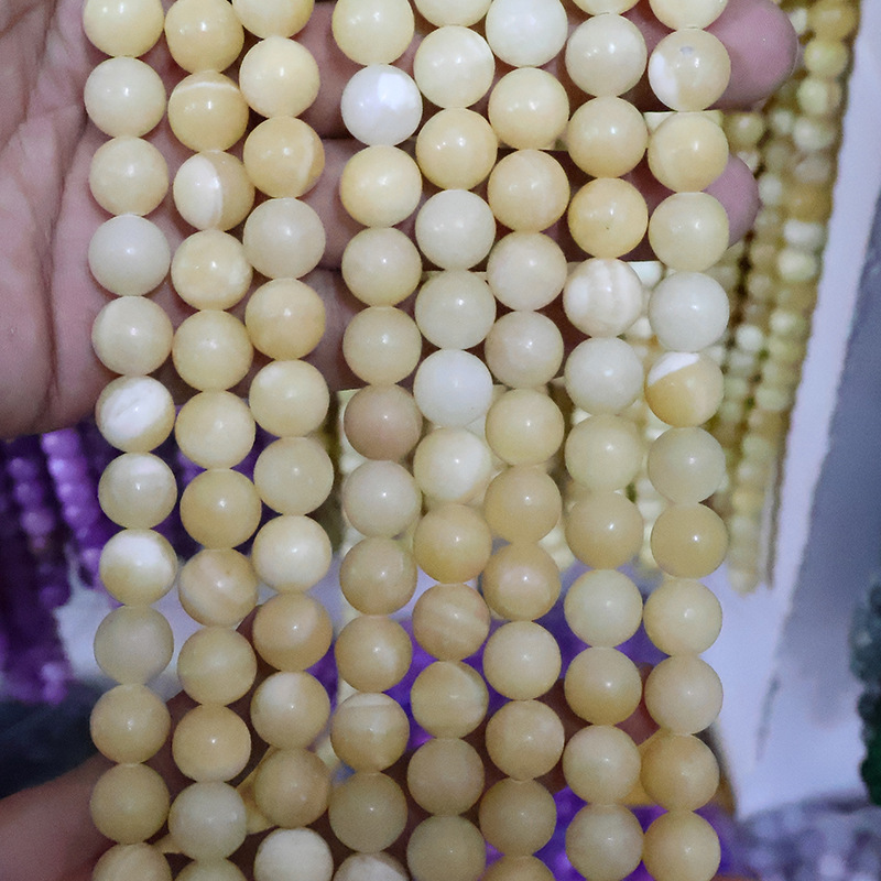 Pale Brown Jade 12mm/32pcs