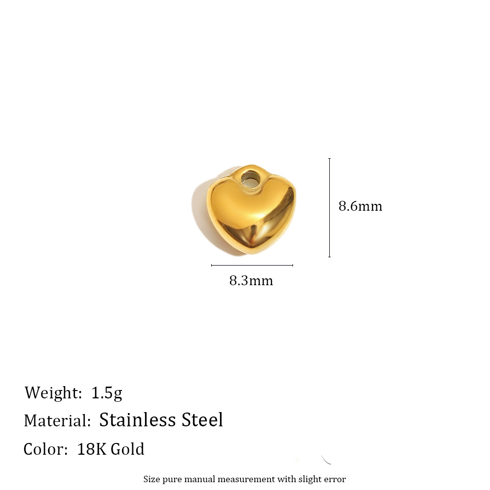 8:Love pendant-gold