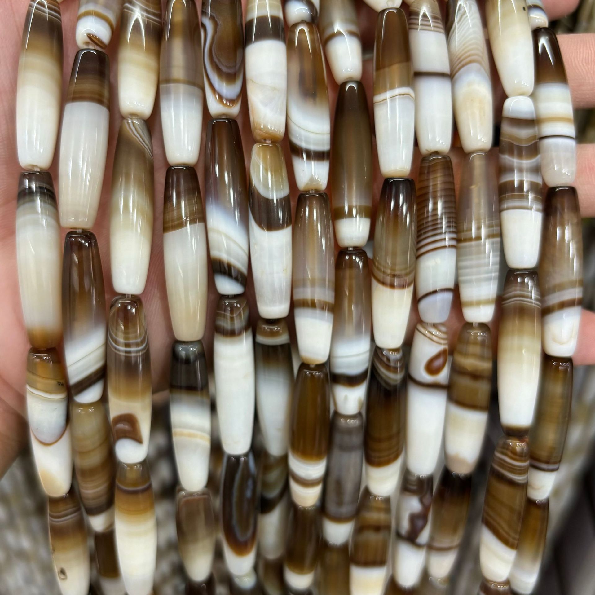 4:Coffee striped agate 2