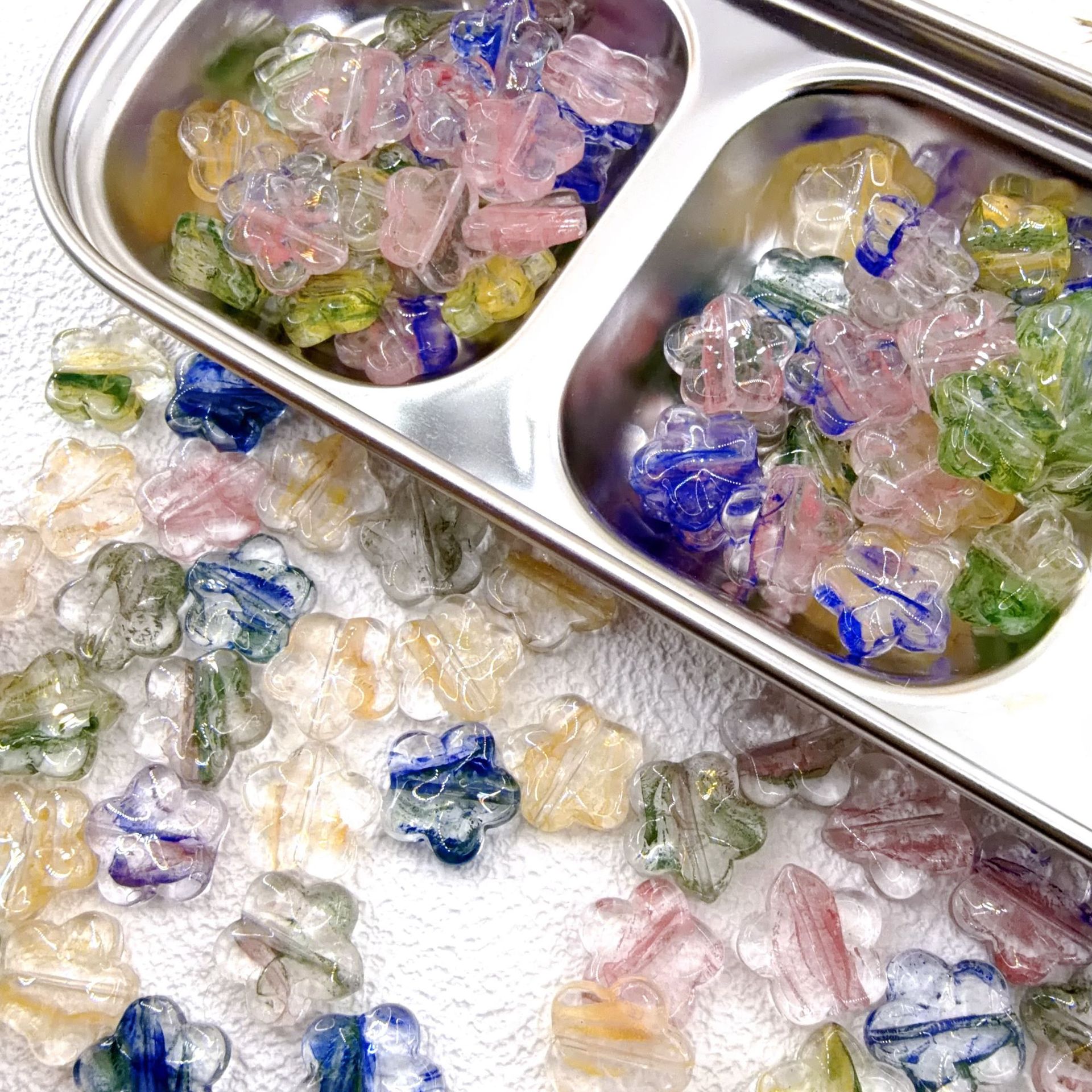 1 couleurs mélangées