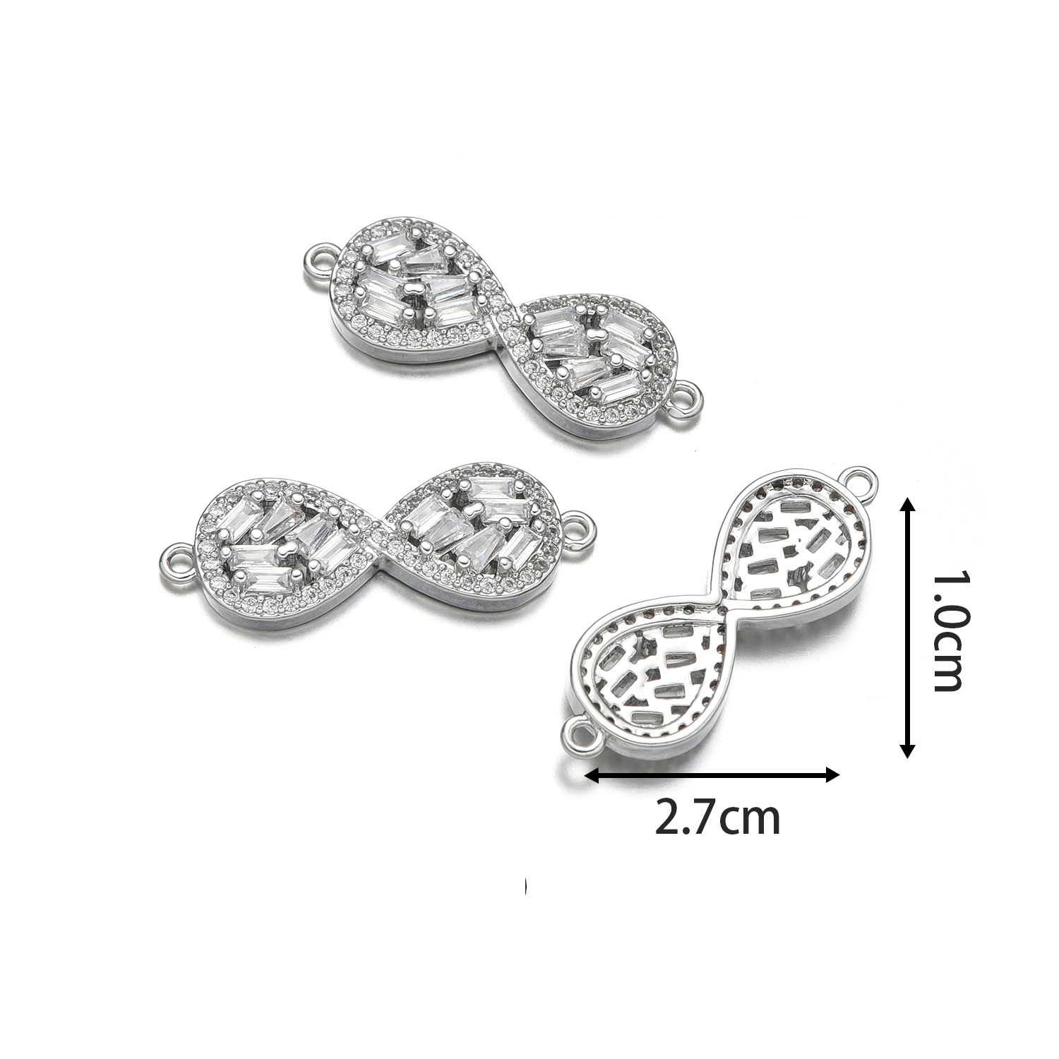 2:Infinity symbol hand style a (white gold)