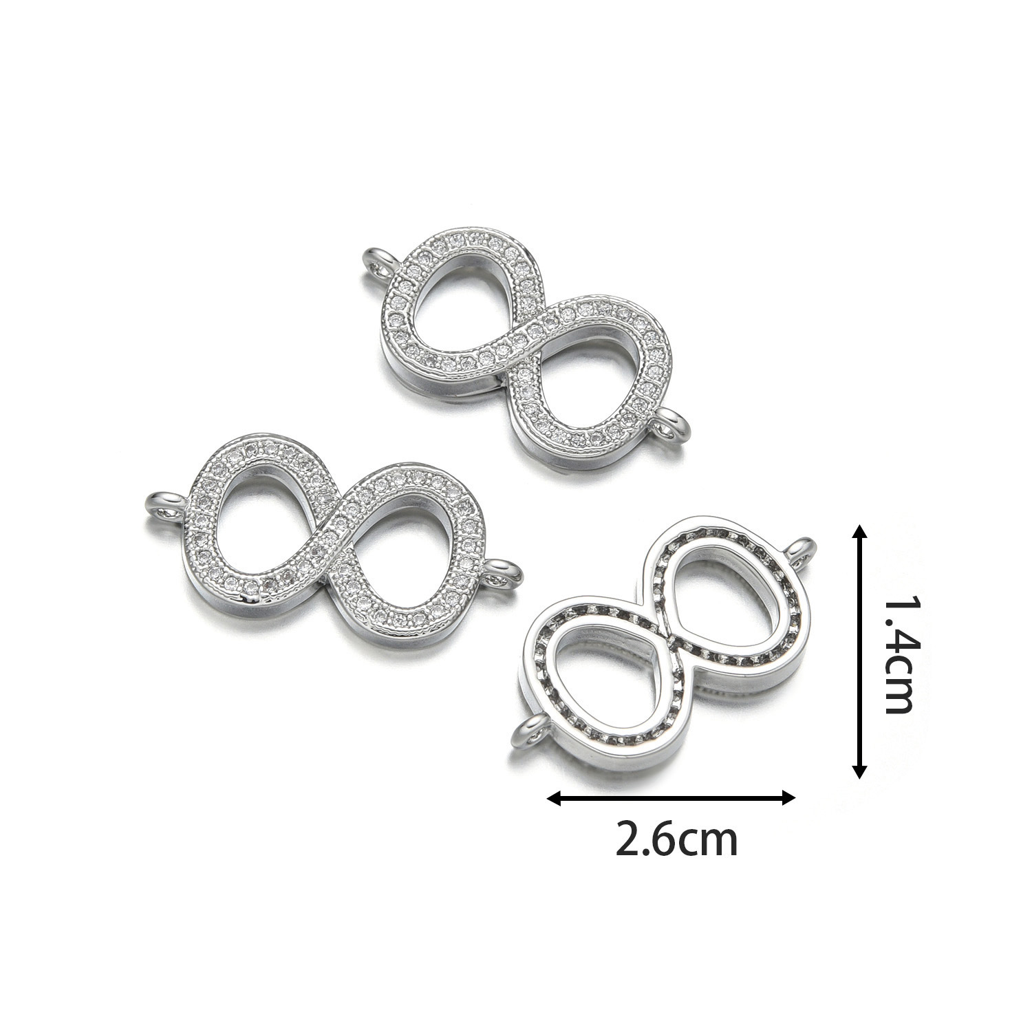 4:Infinity symbol hand style b (white gold)