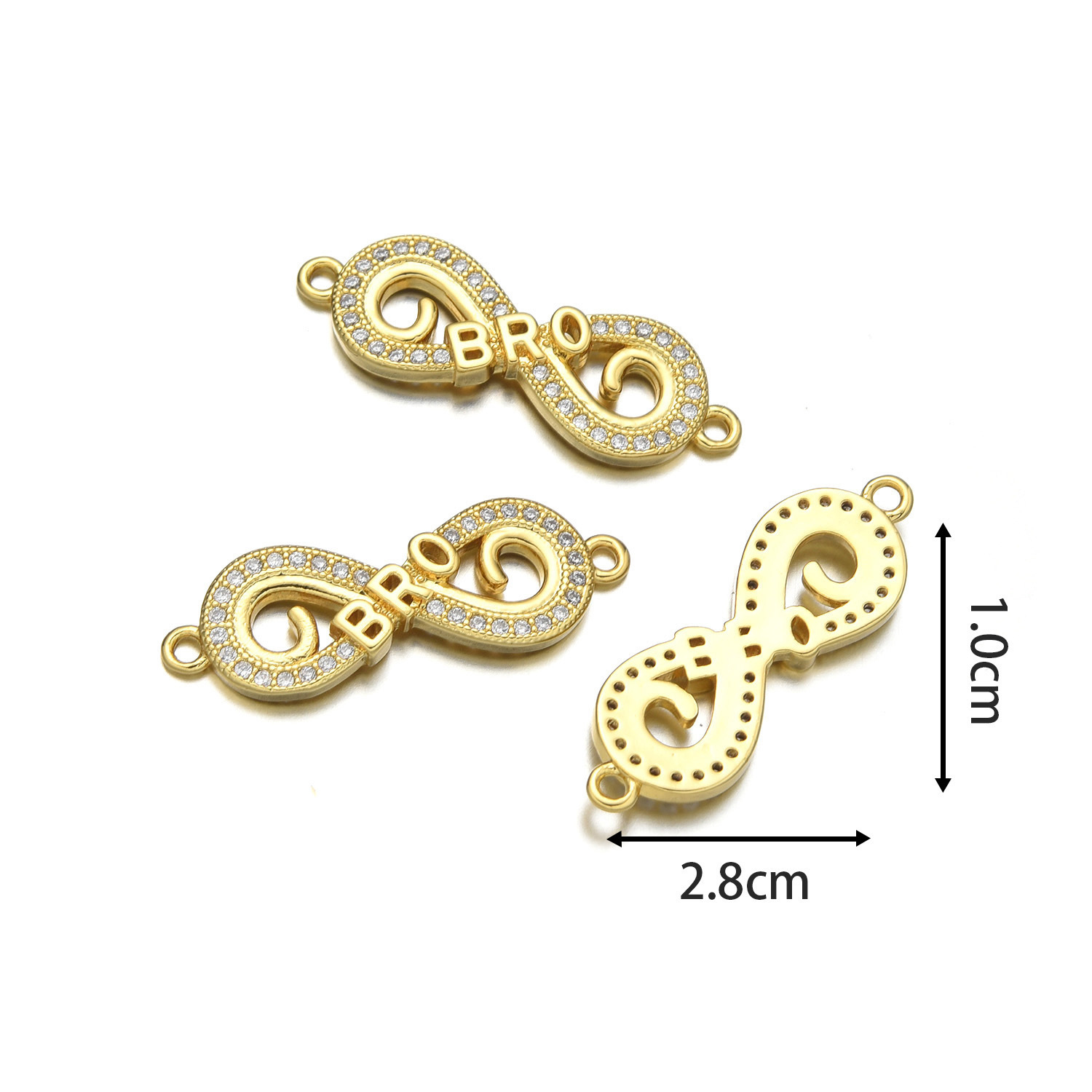 5:Infinity symbol hand style c (gold)