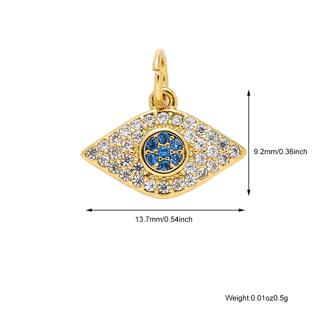 11:A11 diamond shaped full zircon eyes