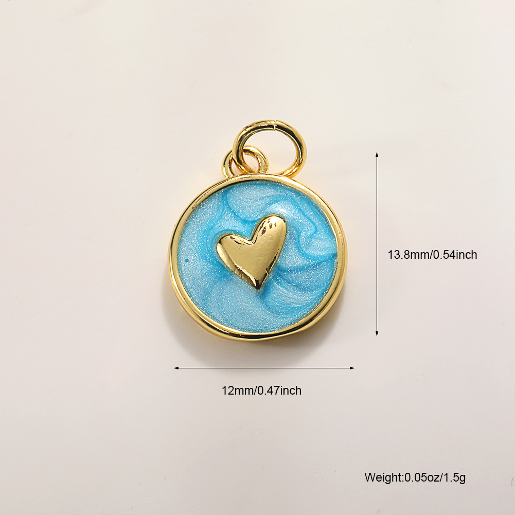 2:A787 blue dripping oil heart