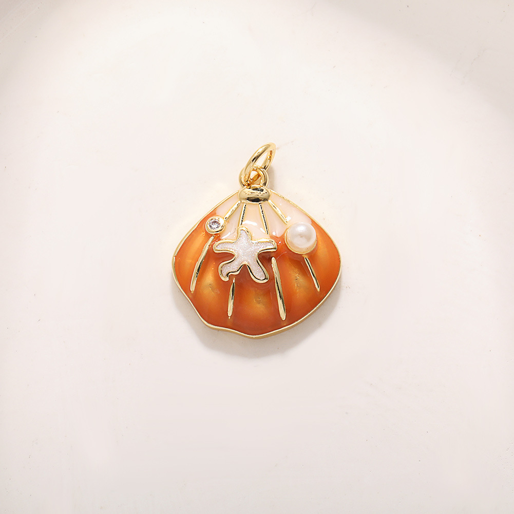 11:A613 orange pearl shell