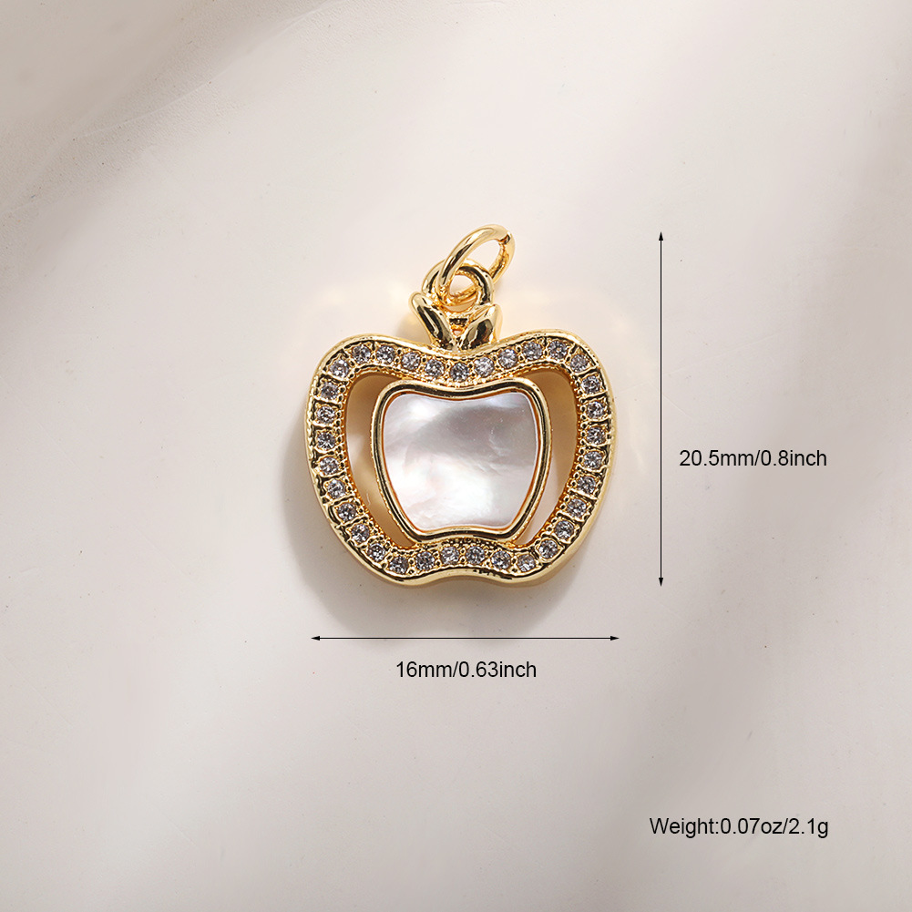 1:A697 hollow apple (natural white shell)