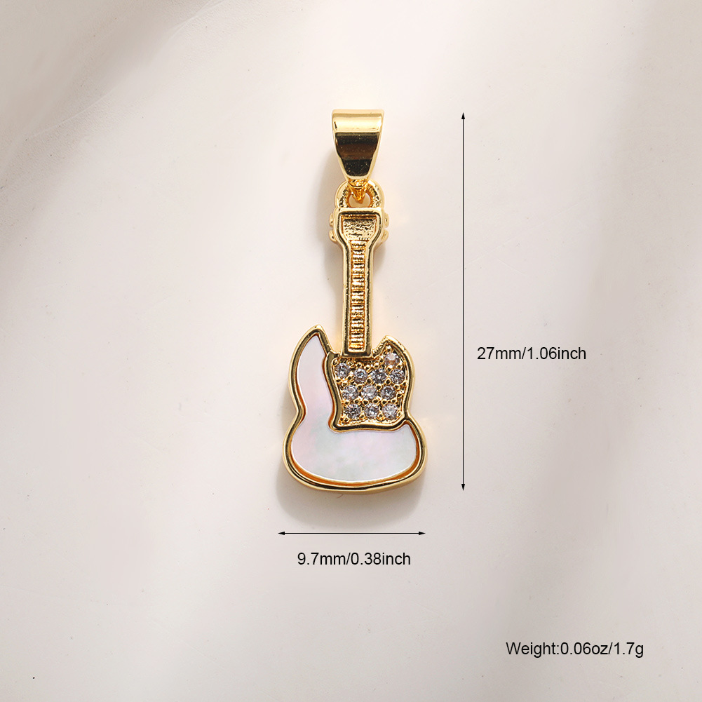 6:A702 guitar (natural white shell)