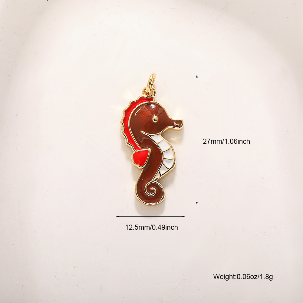 18:A589 brown seahorse