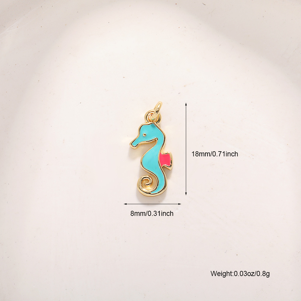 22:A594 blue seahorse