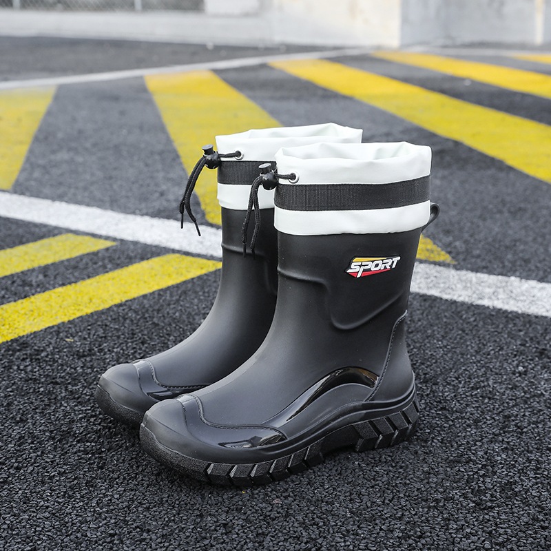 Black with Drawstring