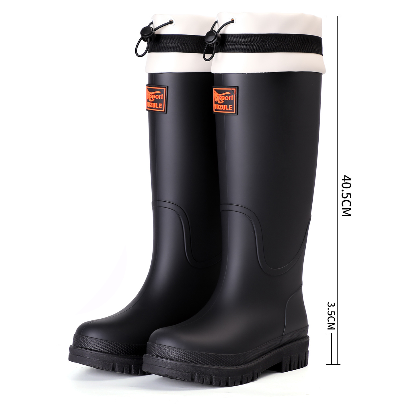 Black with Drawstring