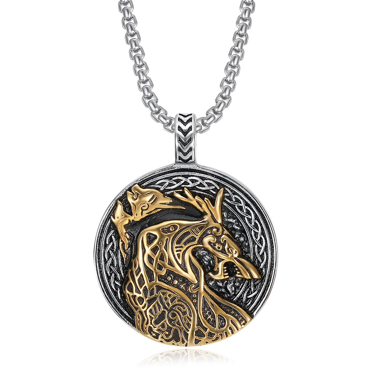 2:Golden Single Pendant